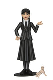 NECA Collectible Wednesday Series 6Scale Toony Terrors Figure - Wednesday Addams in Nevermore Uniform
