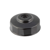 Steelman Oil Filter Cap Wrench 73mm x 14 Flute, Low-Profile Design for Confined Space, Durable Chrome Vanadium Steel