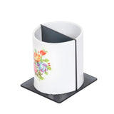 DESKDOCK Acrylic Pen Stand Desk Organizer