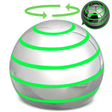 Dilabnba Kinetic Spinner Toy for Adults Kids, Optical Illusion Metal Desk Gyro Ball for Focus Sensory Play, Silent Fidget Toy, G