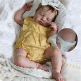 Zero Pam Reborn Baby Dolls Silicone Full Body-20 Inch Realistic Baby Doll, Posable 3D Skin Anatomically Correct Girl, Real Life