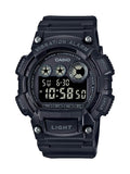 Casio Vibration Alarm Super Illuminator Stop Watch W735H1BV