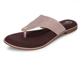 Ortho Joy Doctor Fancy Slipper For Women || Orthopedic Women'S Slipper || Fancy Slippers For Women,Peach,7,B0C7MVX987