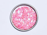 The Design Cart Pastel Pink Centre Hole Bowl Plastic Sequins 4 mm for Embroidery, Art & Craft, Jewellery Making kit Size4mm,Pa