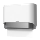 PLUSSEN Commercial Paper Towel Dispenser Wall Mount C-Fold Multifold Trifold Hand Towels Dispenser for Bathroom, Two Key Lock De