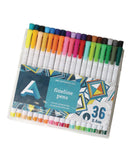 Art Alternatives Fineline Pen 36Color Set, Multicolor, 1 Count (Pack of 1)
