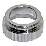 Danco 10526 Female/Male Faucet Aerator Adapter, 55/6427M x 13/1627F Female, Chrome