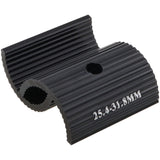 heyous 1 Pair Black 25.4 to 31.8MM Cycling Parts Components Bike Handlebar Shim Bicycle Handlebar Stem Shim Handle Bar Adapter R