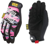 Mechanix Wear: The Original Womens Pink Work Gloves with Secure Fit, Flexible Grip for MultiPurpose Use, Durable Touchscreen Ta