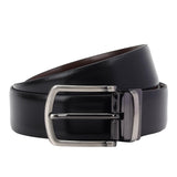 Da Milano Reversible Leather Belt For Men Black & Brown (Size 90 Cm) (328735ROl)
