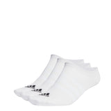 Adidas Unisex Cotton T Spw Ns 3P Sports Socks White/Black (M)