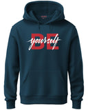 Adro Men'S Cotton Neck Hooded Sweatshirt (H20-M-Byo-Sb_Teal_M)