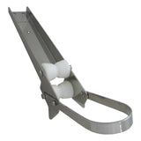 Lewmar Bow Roller for Delta Anchors 14-35 lbs., Stainless Steel Construction, Derlin Rollers, Easy Installation, mounting Hardwa