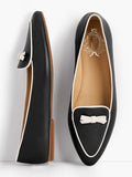 Shoetopia Women & Girls Bow Detailed Casual Black Bellies /Uk8,Black,8,B0BYP8P9NM