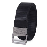 Zacharias MenS Canvas Nylon Army Belt (Pack Of 1) (Dd02_Black_Free Size)