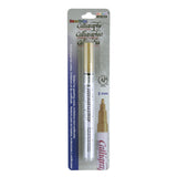 Uchida 125CGLD Marvy Chisel Point Pen Tip Calligraphy Paint Marker, Gold