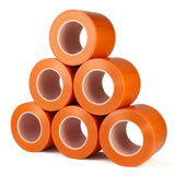 JMU Barrier Film 6 Rolls, Barrier Film Tattoo 4 x 6 Barrier Tape, Dental Barrier Film Roll, Orange (7200 Sheets)