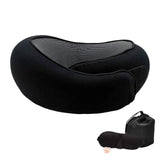 Calandis Airplane Travel Pillow Portable Adjustable Neck Pillow For Home Office Train Black | Travel Pillows | Travel Accessorie