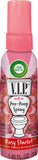 Air Wick V.I.P. PrePoop Toilet Spray, Up to 100 uses, Contains Essential Oils, Rosy Starlet Scent, Travel size, 1.85 oz, Holida