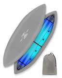 OCEANBROAD 300D/420D/600D Kayak Cover, Water-Resistant UV-Resistant Kayak Canoe Fishing Boat Dust Covers for Indoor and Outdoor