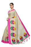 Anni Designer Women'S Art Silk Saree (Baghban Pink,Pink,Free,Art Silk,with blouse piece,Saree