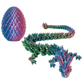 Fuisylr Dragon Eggs with Dragon Inside, Dragon Egg Fidget Toy, 3D Dragon Eggs with Dragon Inside, Mystery Dragon Egg, 3D Printed