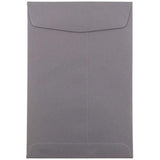 JAM PAPER 6 x 9 Open End Catalog Premium Envelopes - Dark Grey - Bulk 500/Box