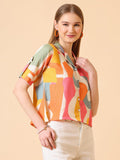 Wedani Regular Fit Top For Women,PINK,L,Cotton,Western,