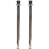 Tatco Velour Ropes & Weighted Base Stand Stanchion