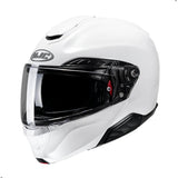 HJC RPHA 91 Solid Modular Motorcycle Helmet with HJ-37 Pinlock Shield, DOT Approved (White, X-Large)