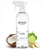 Non Toxic Glass Cleaner Natural Organic Ingredients 24oz Light Scent