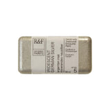 R&F Encaustic Paint, 40ml, Iridescent German Silver