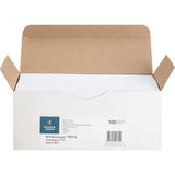 Business Source 99714 PeelToSeal Envelopes, No. 10, 100/BX, White