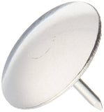 Officemate Thumb Tacks, 1/2 Point, 100/BX, Steel (OIC92914)