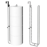 Conworld Toilet Paper Holder for 8 Roll Tissue, Over The Tank Toilet Paper Holder, Stainless Steel Rustproof Toilet Paper Storag