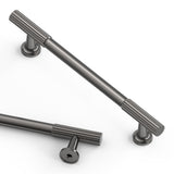 Asidrama 10 Pack 5 Inch(128mm) Brushed Black Nickel Cabinet pulls Kitchen Cabinet Handles, Cabinet Pulls Kitchen Cabinet Hardwar