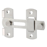 Alise Flip Latch Gate Latch,4 inch Stainless Steel Barn Door Lock,Anti-Theft Lock,Safety Door Lock for Wooden Fence, MS9001 Brus