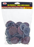 IIT 82039 80 Grit 2 Roll Lock Sanding Discs (50 PC )