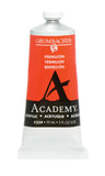 Grumbacher 90ml Metal Tube Academy Acrylic Paint, Gloss, Vermillion, 3 Fl Oz (Pack of 1)