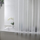 AooHome Frosted Shower Curtain Liner 8G Eva Extra Long Shower Curtain 72x78 Inch with Heavy Duty 5 Bottom Magnets, Thick Shower