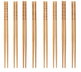 TREBENT Chopsticks 8 Pairs, Bamboo