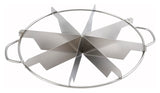 Winco 8-Cut Stainless Steel Pie Cutters Medium