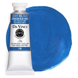 DA VINCI PAINTS Professional Artist Oil Paint, Cerulean Blue, 37mL