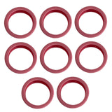 Calandis 8Pcs Luggage Wheels Covers 2.09 Diamter Heavy Duty Low Noise Scratch Guard Pink | Luggage | Travel