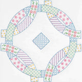 Patchwork Wedding Rings 18 Quilt Blocks