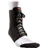 McDavid 199 Lightweight Laced Ankle Brace, Black, Medium