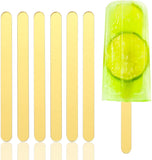 KEHHVCY 30pcs Acrylic Cakesicle Popsicle Sticks, Plastic Gold Popsicle Sticks for Cakesicles, Reusable Popsicle Mold Sticks, 4.5