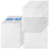 DEDC Jumbo Card Sleeves, Card Sleeves for Oversized TCG Trading Cards, Extra Thick Double-Sided 10wire, Size L:5.4x7.5 Inch(200
