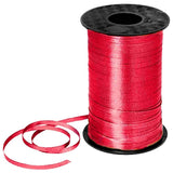PMU 500 Yards x 3/16in Red Curling Ribbon String for Gift Wrapping Ribbon Balloon String Birthday Celebration Party Presents Dec