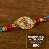 Store Indya Premium Designer Bro Rakhi For Brother Rakhi Thread, Rakhi Bracelet, Traditional Raksha Bandhan Gift For Bhaiya (1,Nylon,Multicolor